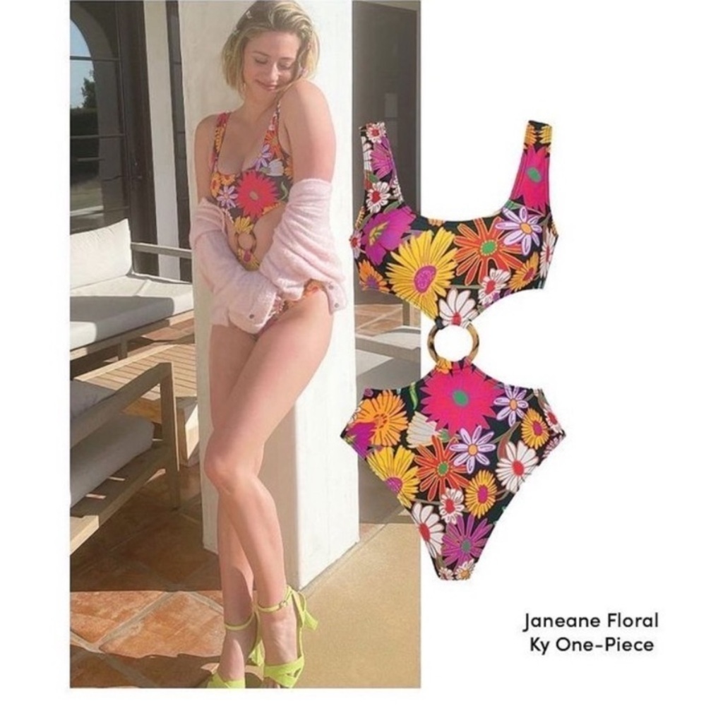 New! Montce Ky floral one piece monokini janeane floral 24190